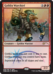(Promo-FNM)Goblin Warchief/ゴブリンの戦長